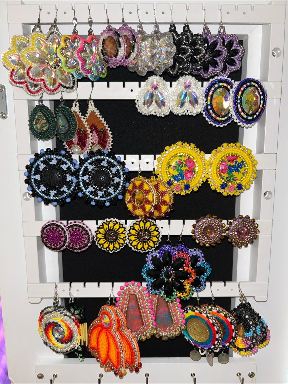 Handmade indigenous beadwork